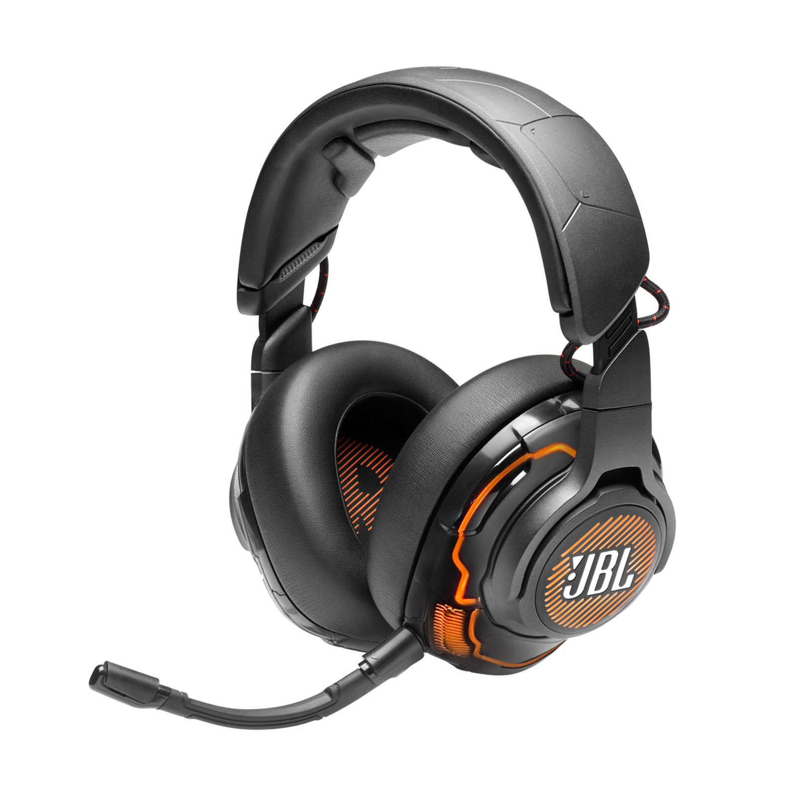 JBL Quantum ONE | Over-Ear Wired Gaming Headset - JBL 9.1 Surround Sound & Active Noise-Cancellation - PS4/XBOX/Switch/PC Compatible Gaming Headset REFURBISHED